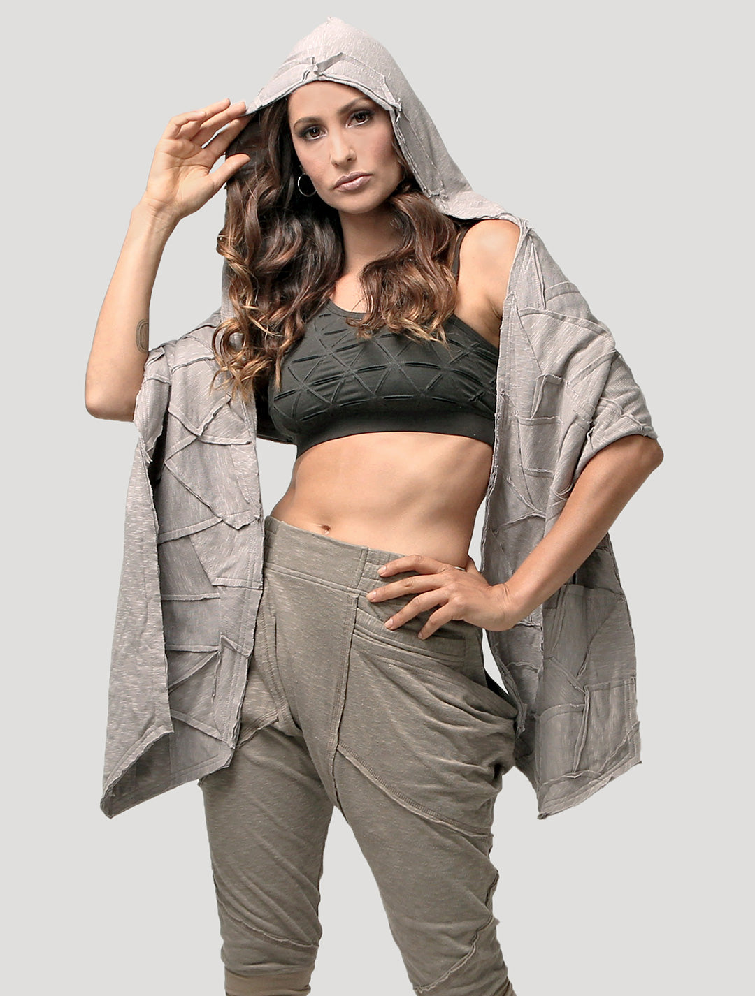 Tosca Pecoa Hooded Scarf - Psylo Fashion