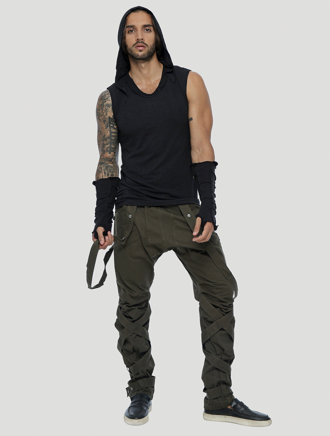 Tiger Sleeveless Hoodie - Psylo Fashion