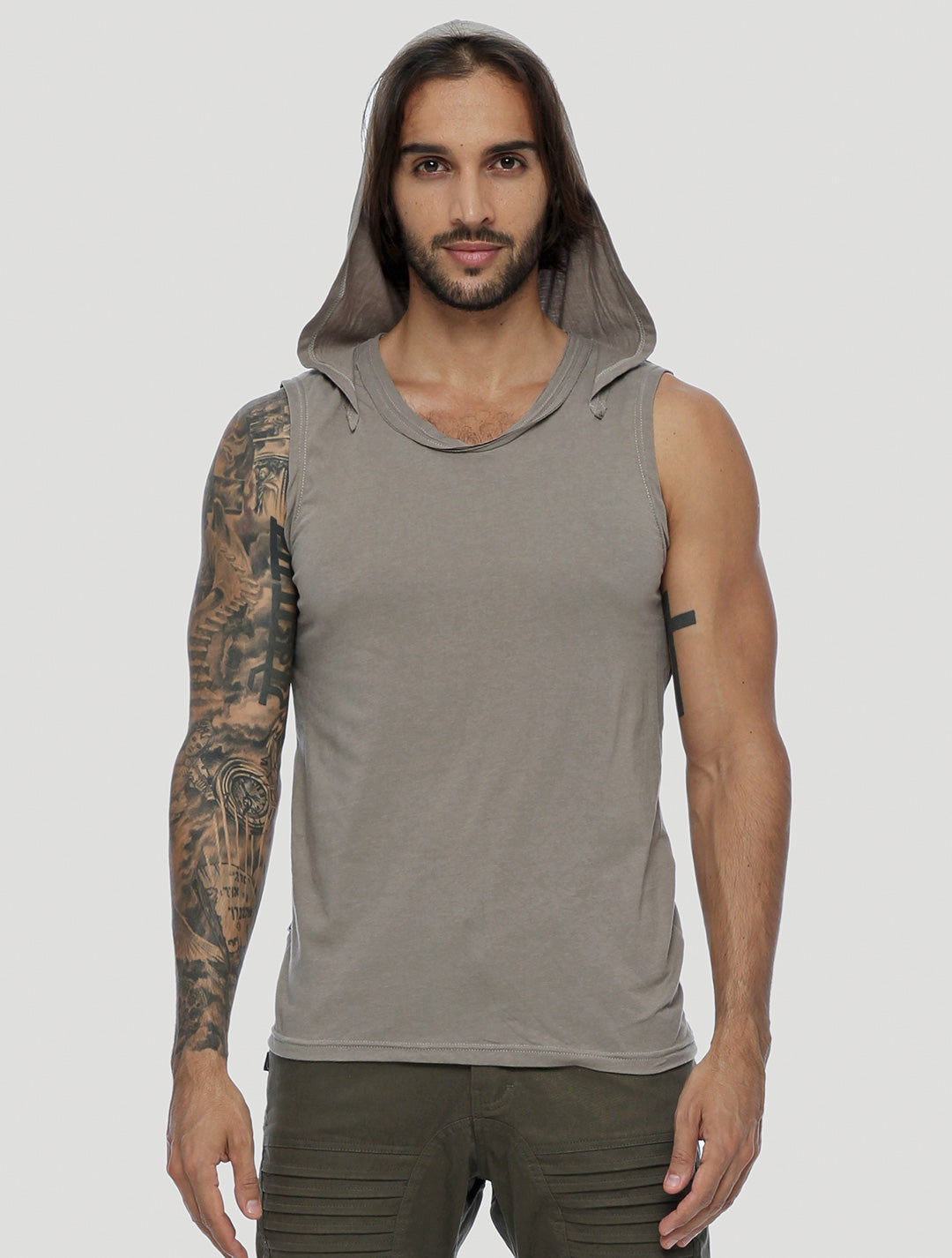 Tiger Sleeveless Hoodie - Psylo Fashion