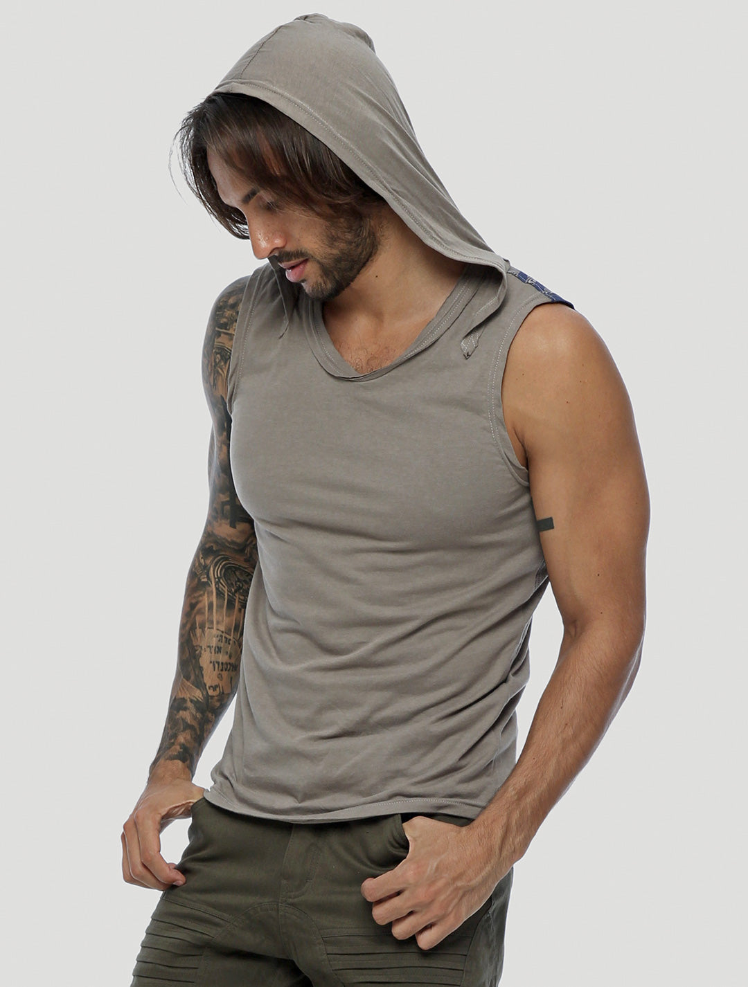 Tiger Sleeveless Hoodie - Psylo Fashion