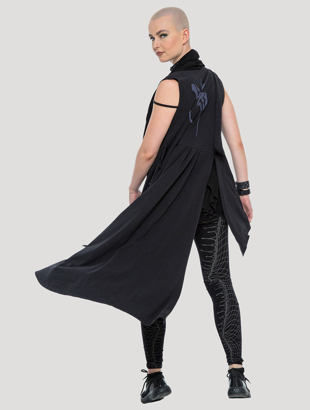 Virgin Hooded Long Kaftan