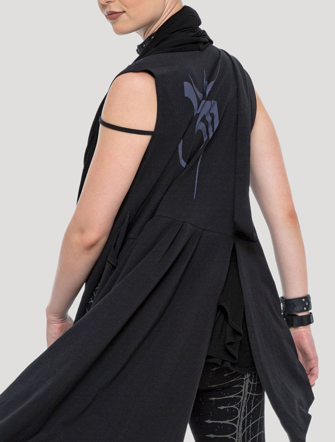 Virgin Hooded Long Kaftan