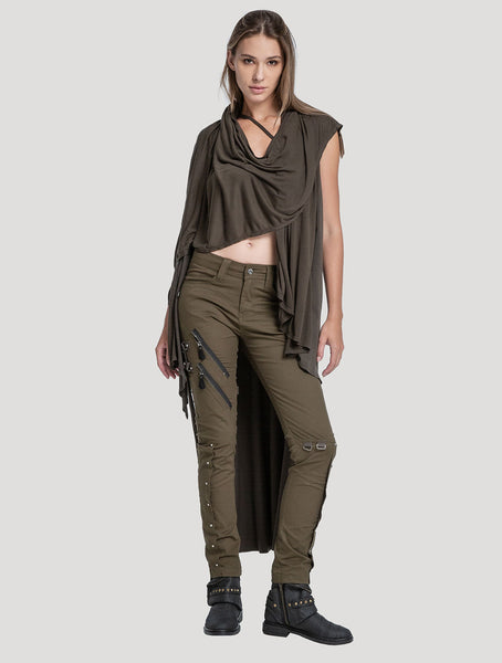 Virgin Hooded Long Kaftan - Psylo Fashion