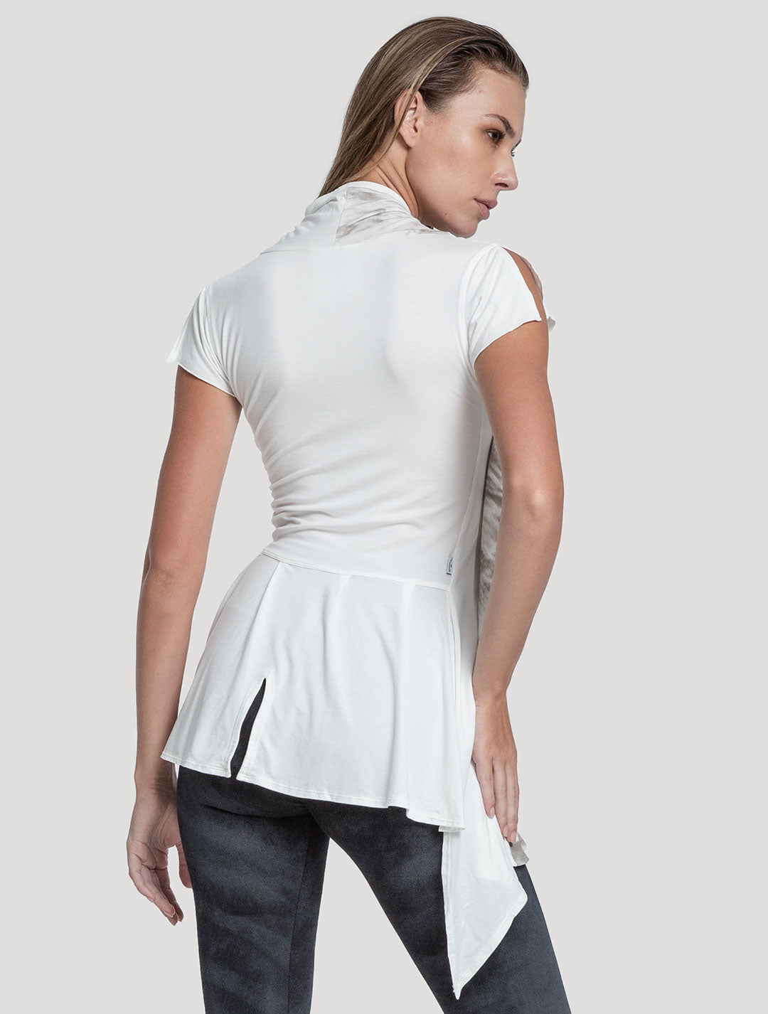 'Virgo' Off White Top - Psylo Fashion