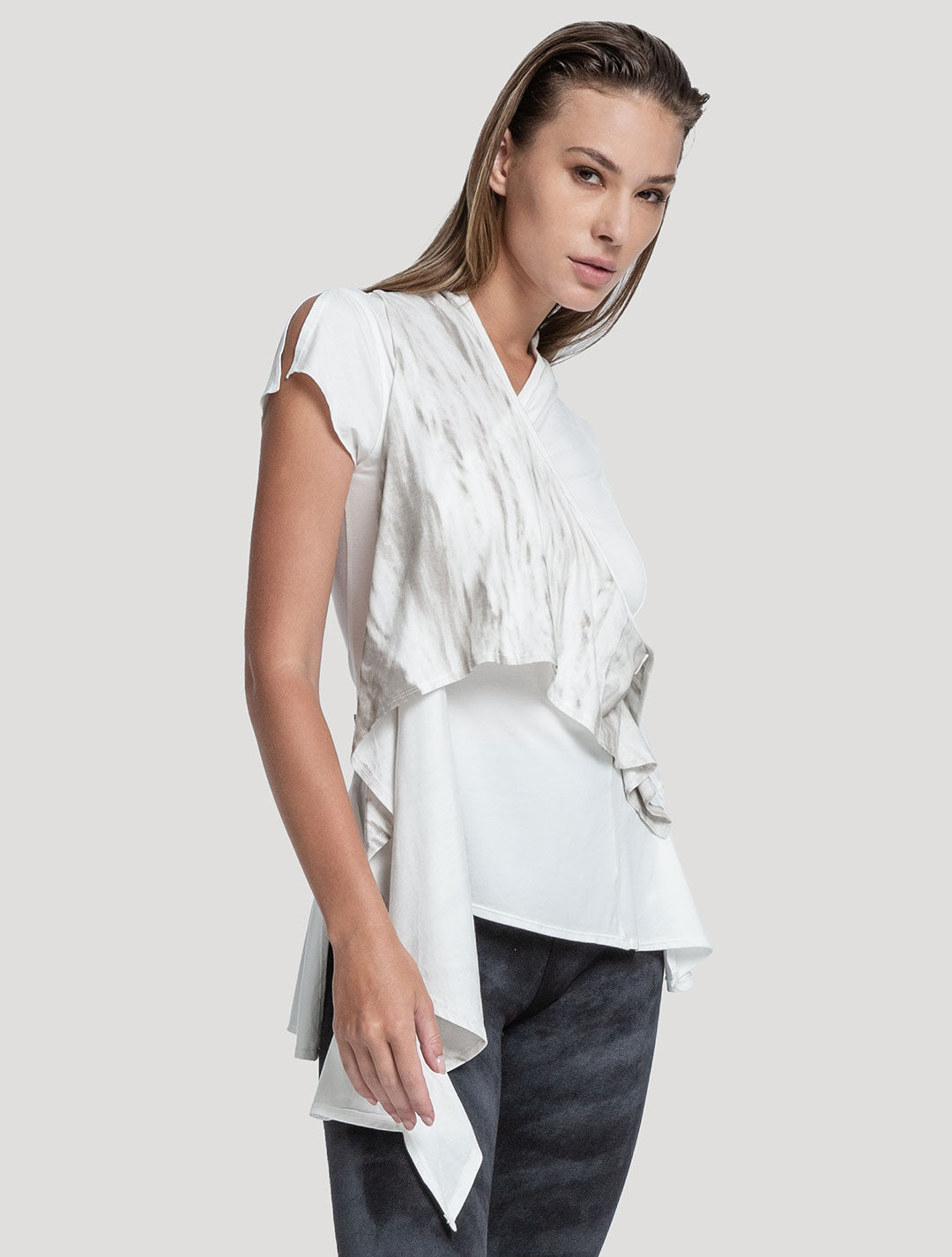 'Virgo' Off White Top - Psylo Fashion