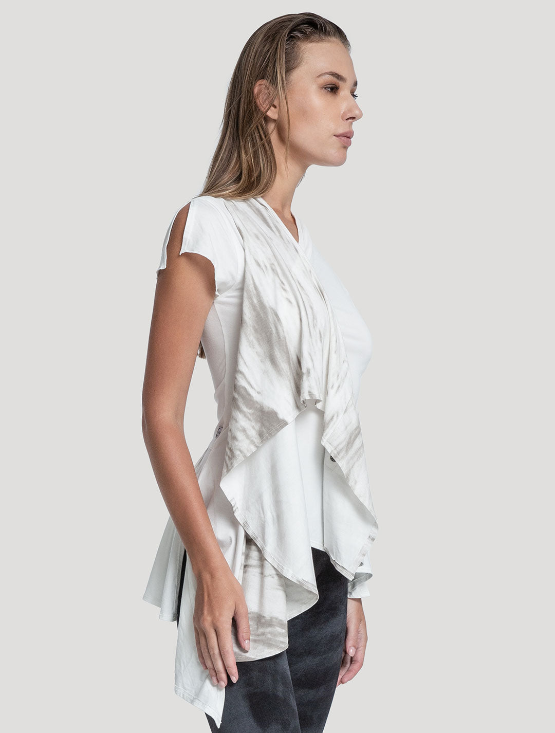 'Virgo' Off White Top - Psylo Fashion