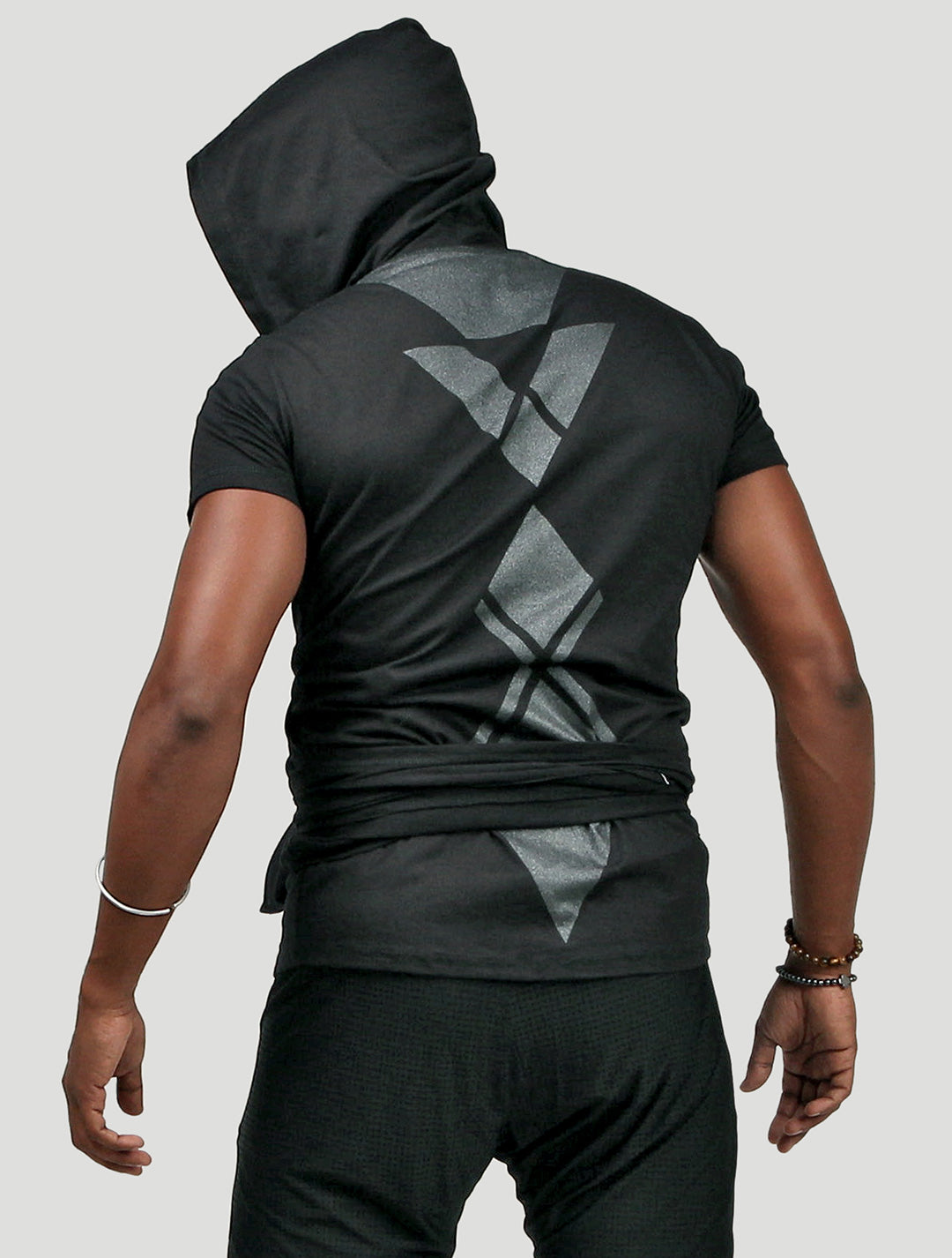 Wu Mei Hoodie Wrap Top - Psylo Fashion
