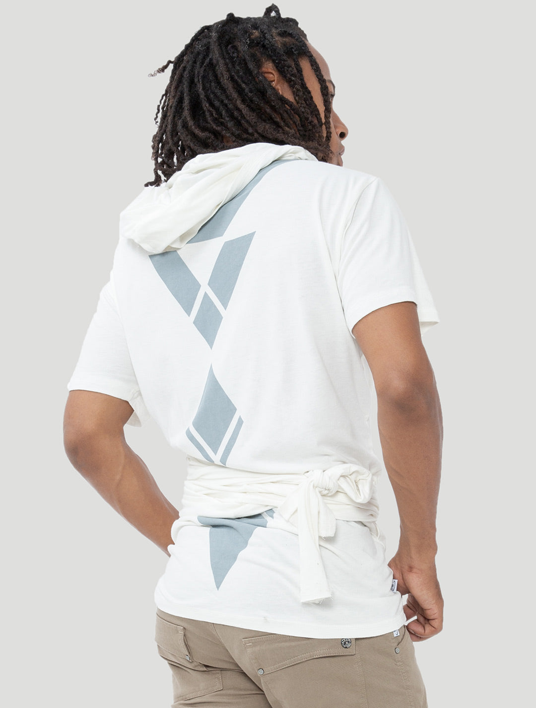 Wu Mei Hoodie Wrap Top - Psylo Fashion