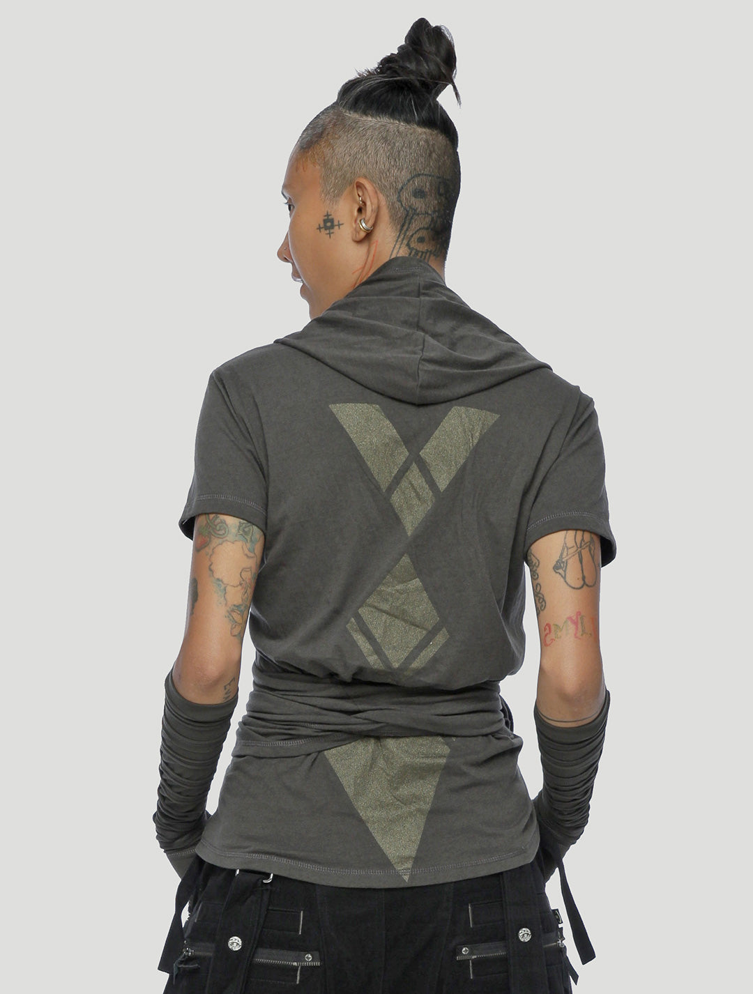 Wu Mei Hoodie Wrap Top