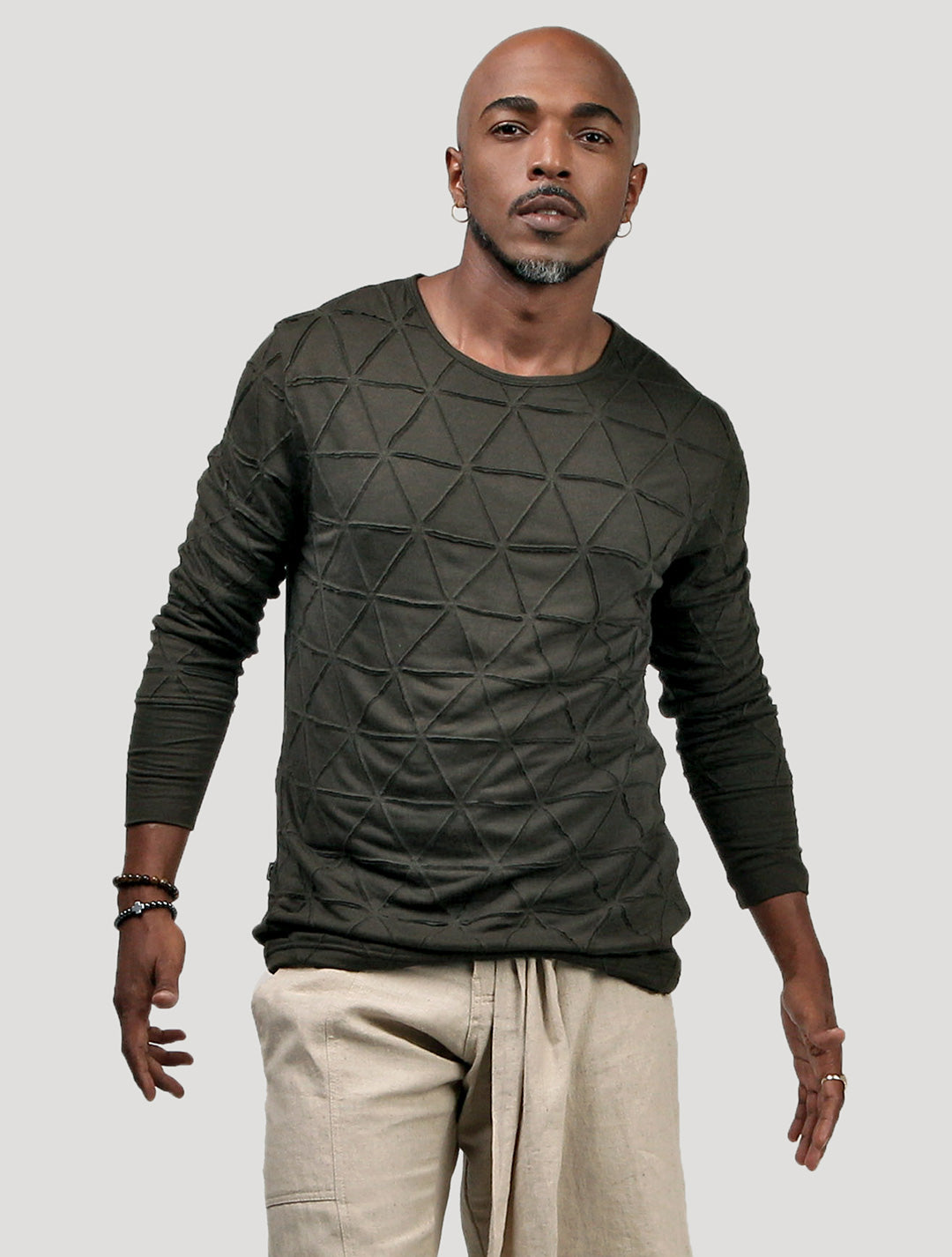 Zentangle Long Sleeves Tee - Psylo Fashion