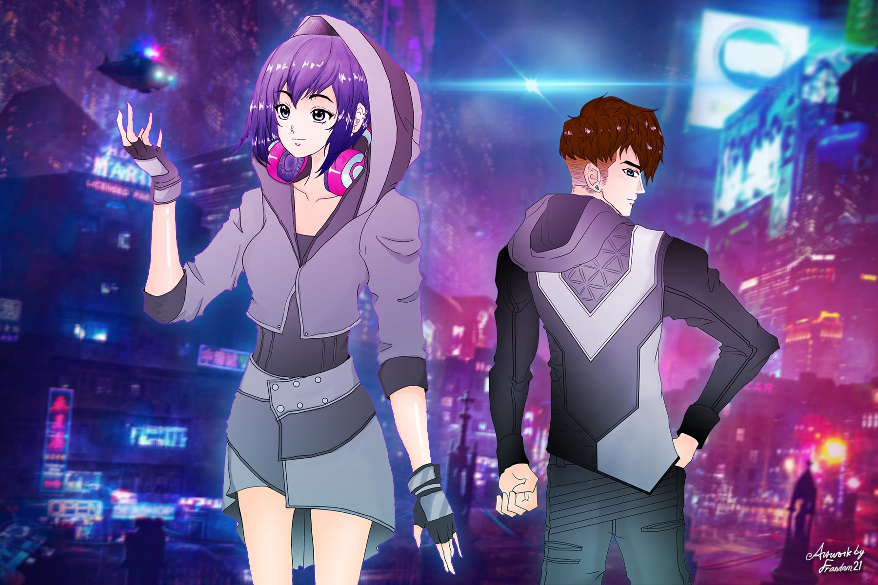 Cyberpunk Fashion - Psylo Artwork