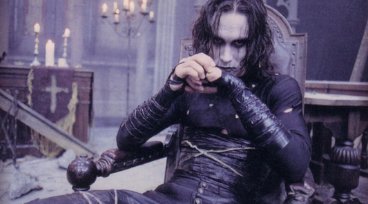 Brandon Lee as Eric Draven in The Crow