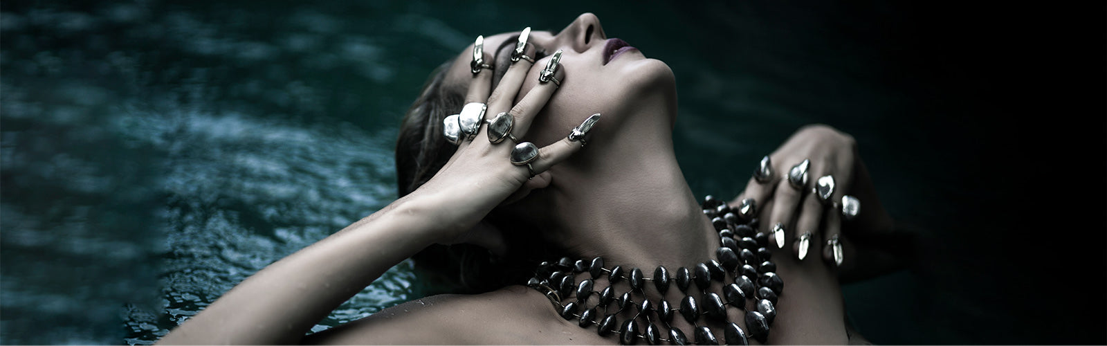 high fashion jewelry photoshoot