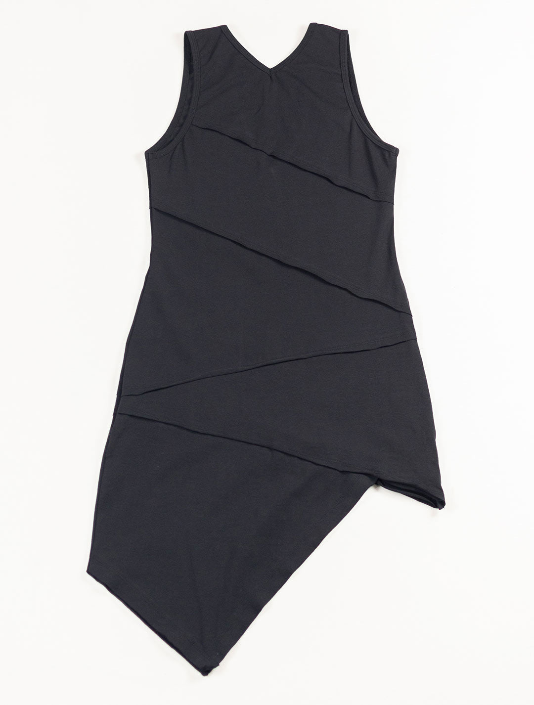 Acacia Sleeveless Mini Asymmetric Dress - Psylo Fashion