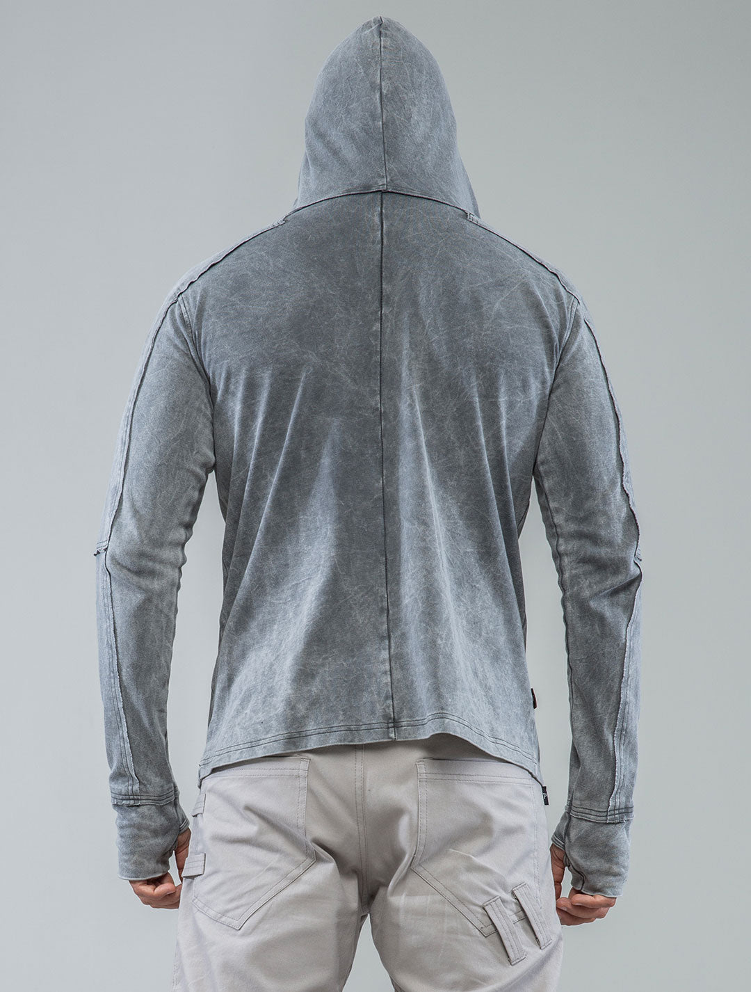 Albini Hooded Henley Sweater