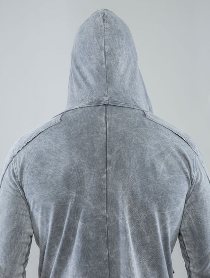 Albini Hooded Henley Sweater