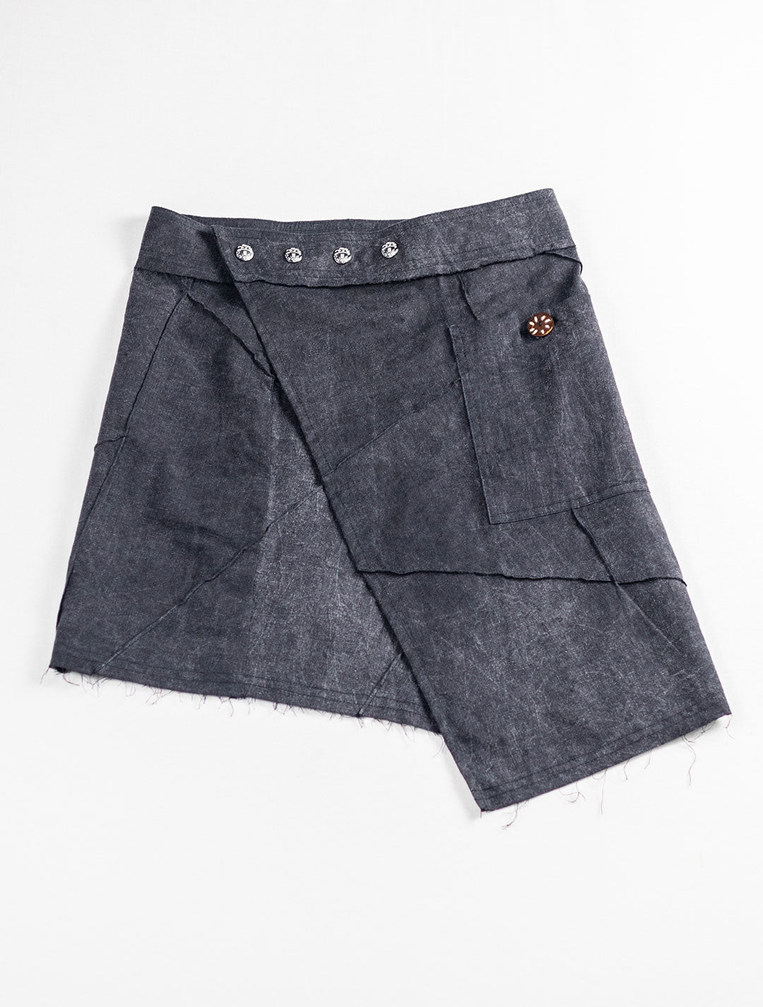 Aoki Mini Wrap Skirt - Psylo Fashion