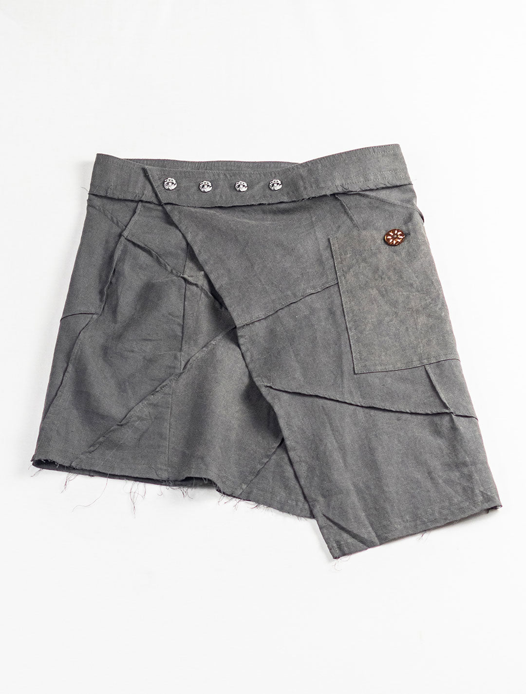 Aoki Mini Wrap Skirt - Psylo Fashion