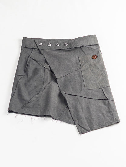 Aoki Mini Wrap Skirt - Psylo Fashion