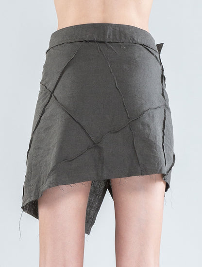 Aoki Mini Wrap Skirt - Psylo Fashion