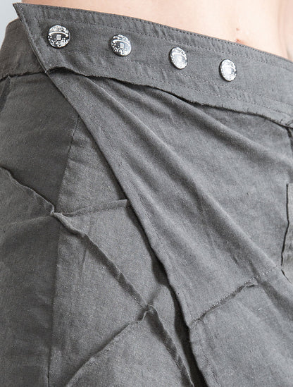 Aoki Mini Wrap Skirt - Psylo Fashion