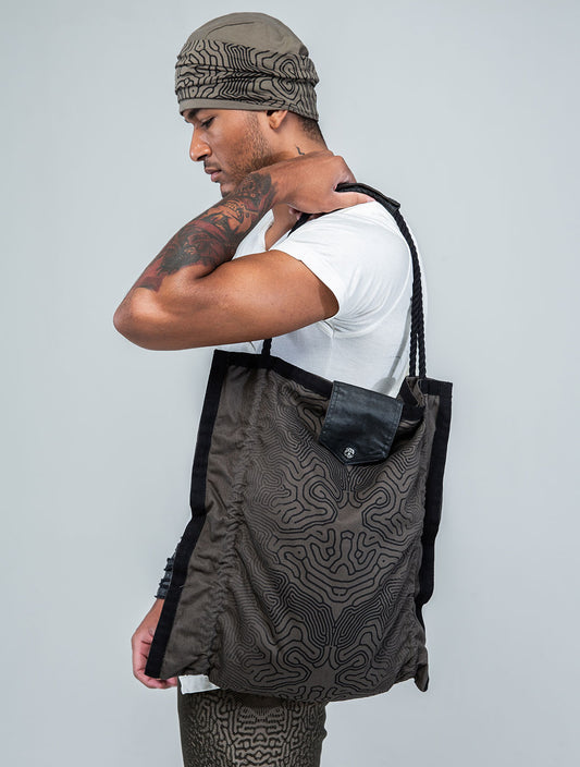 Aya Drawstring Tote Bag