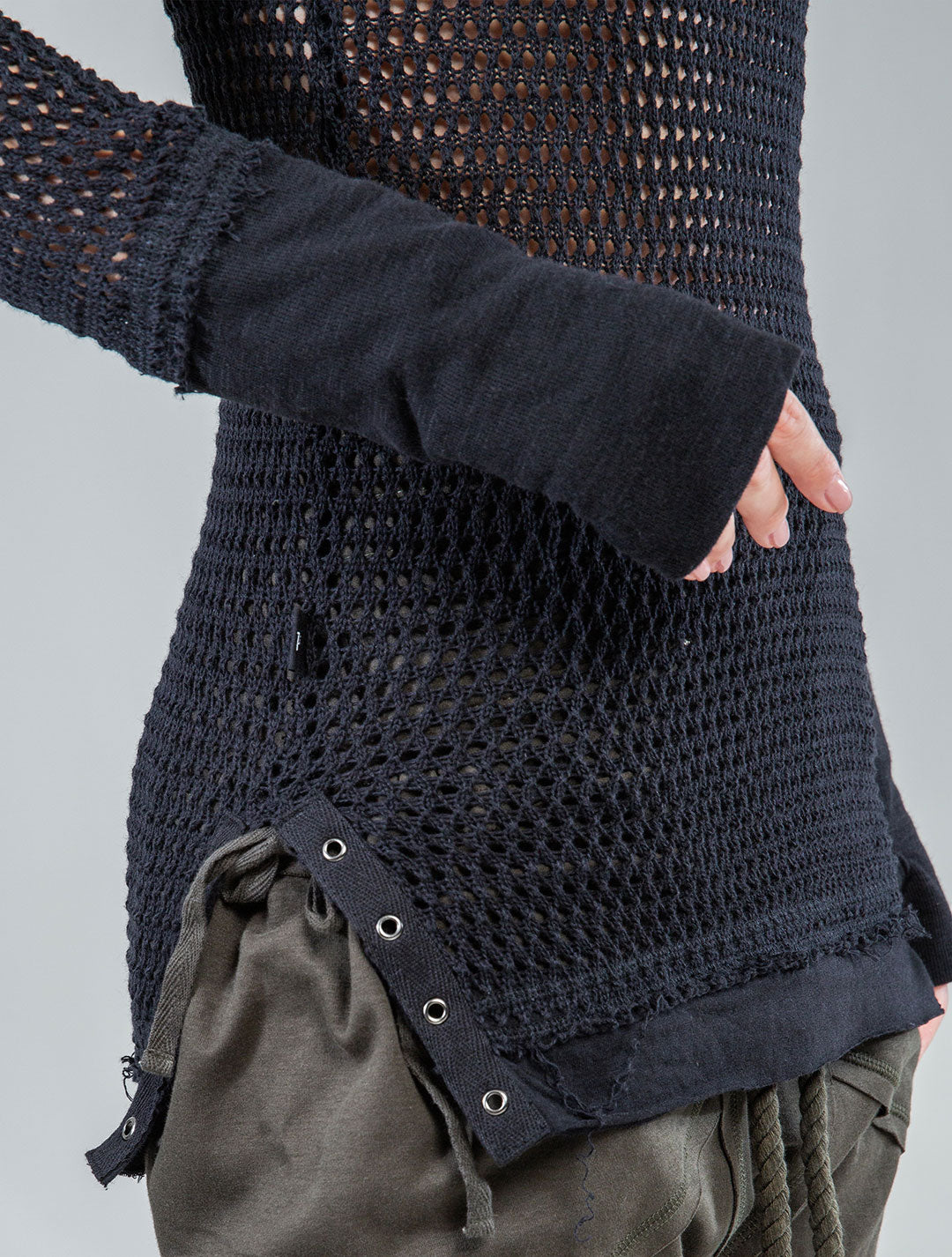 Amebix Crochet Sweater