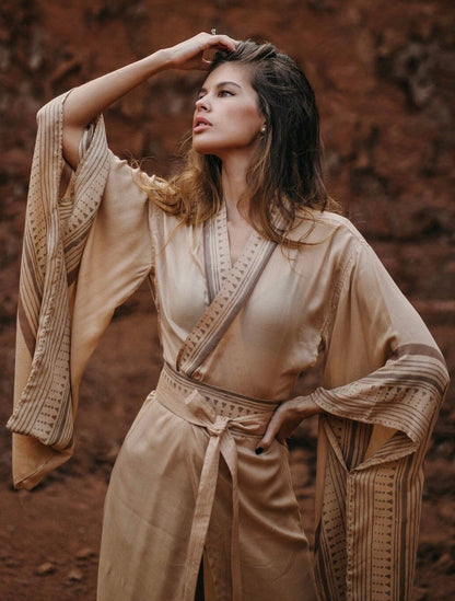 Kimono Ra Dress by Alekai Golden Tear Psylo Kimono Ra Dress by Alekai Golden Tear Psylo