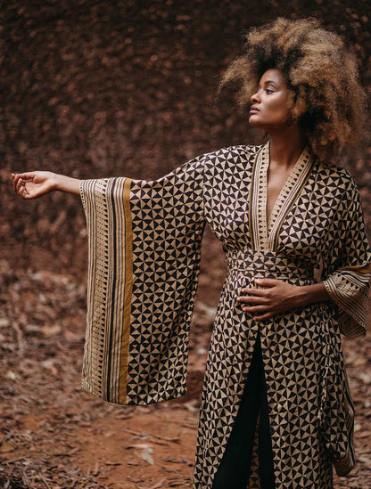 Kimono Ra Dress by Alekai Golden Tear