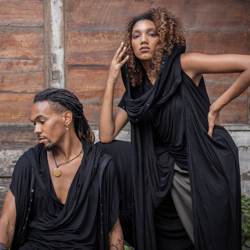 Tribal boho-chic clothing by Psylo Fashion