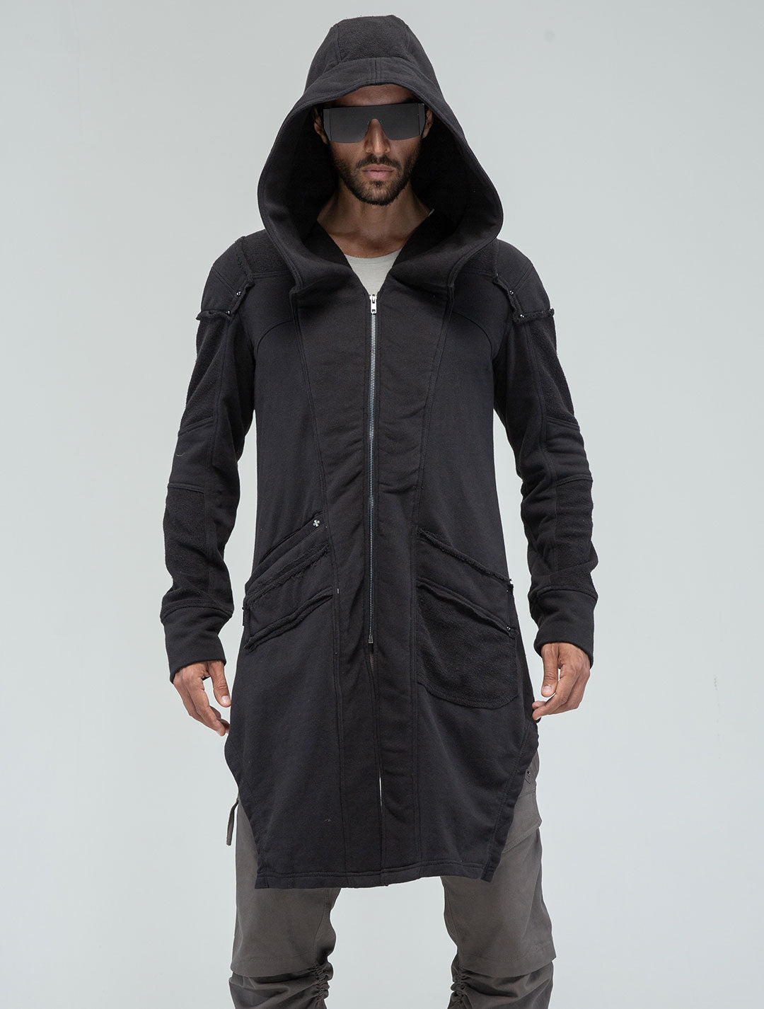 Danzig 100% Cotton Hooded Coat - Psylo Fashion