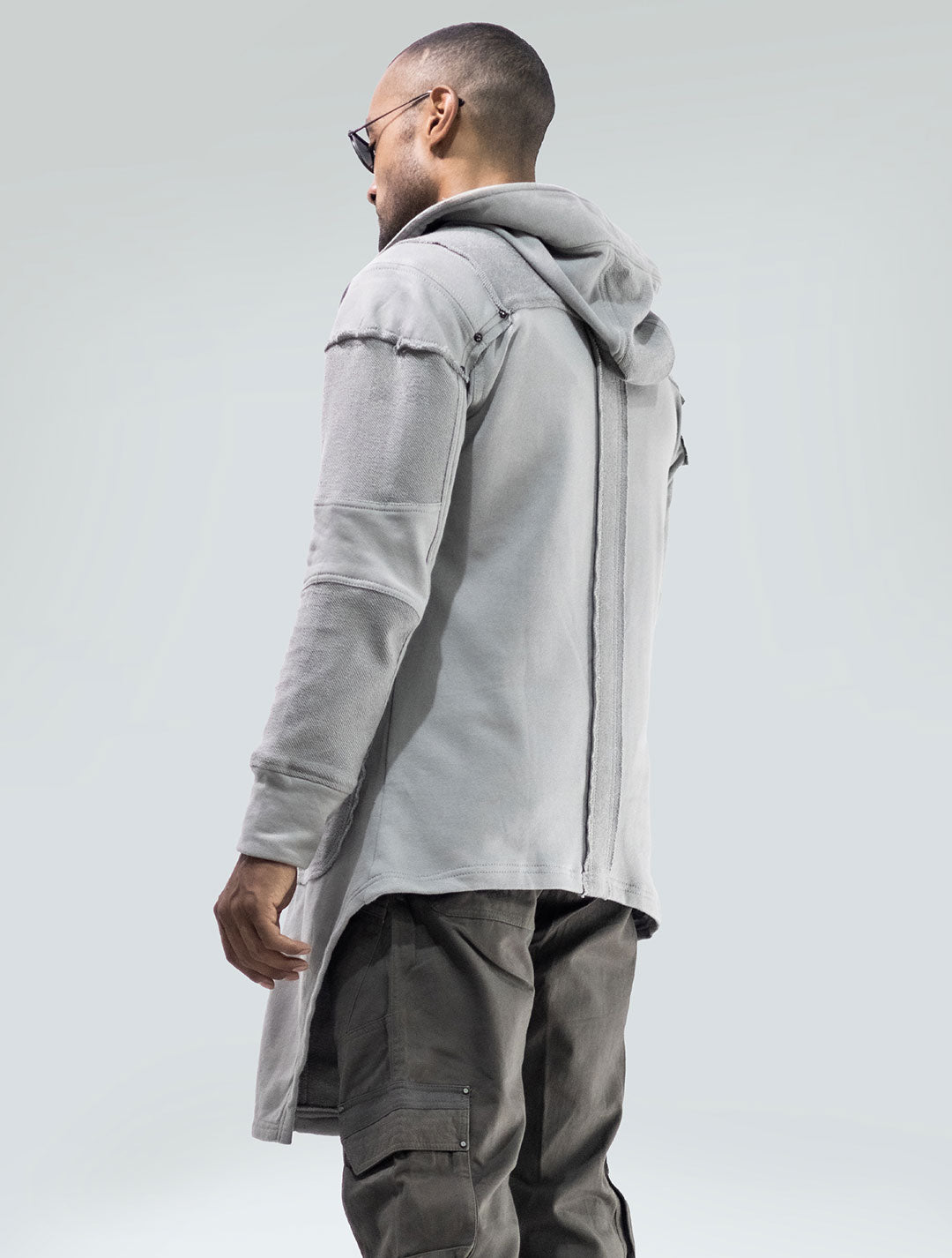 Danzig 100% Cotton Hooded Coat - Psylo Fashion