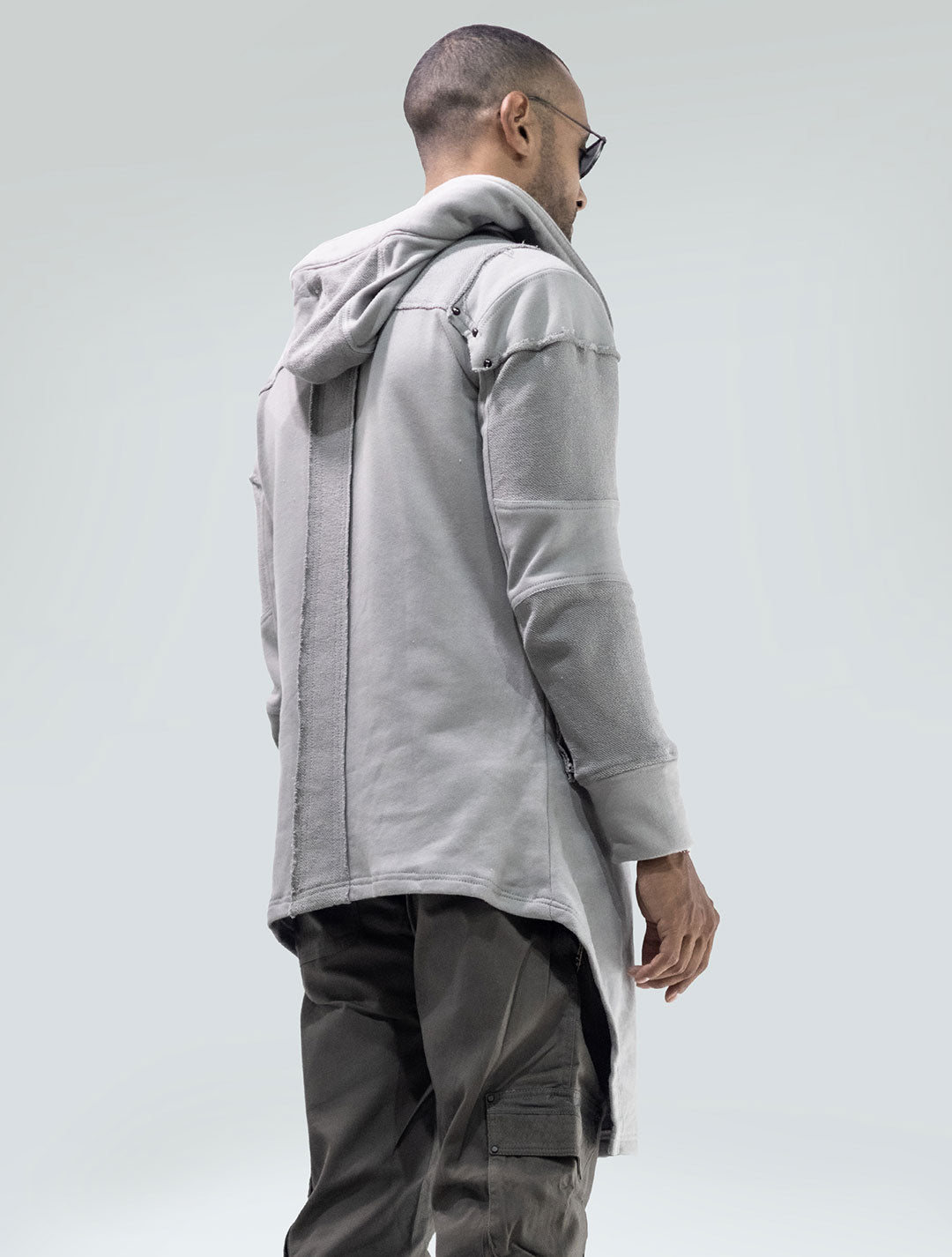 Danzig 100% Cotton Hooded Coat - Psylo Fashion