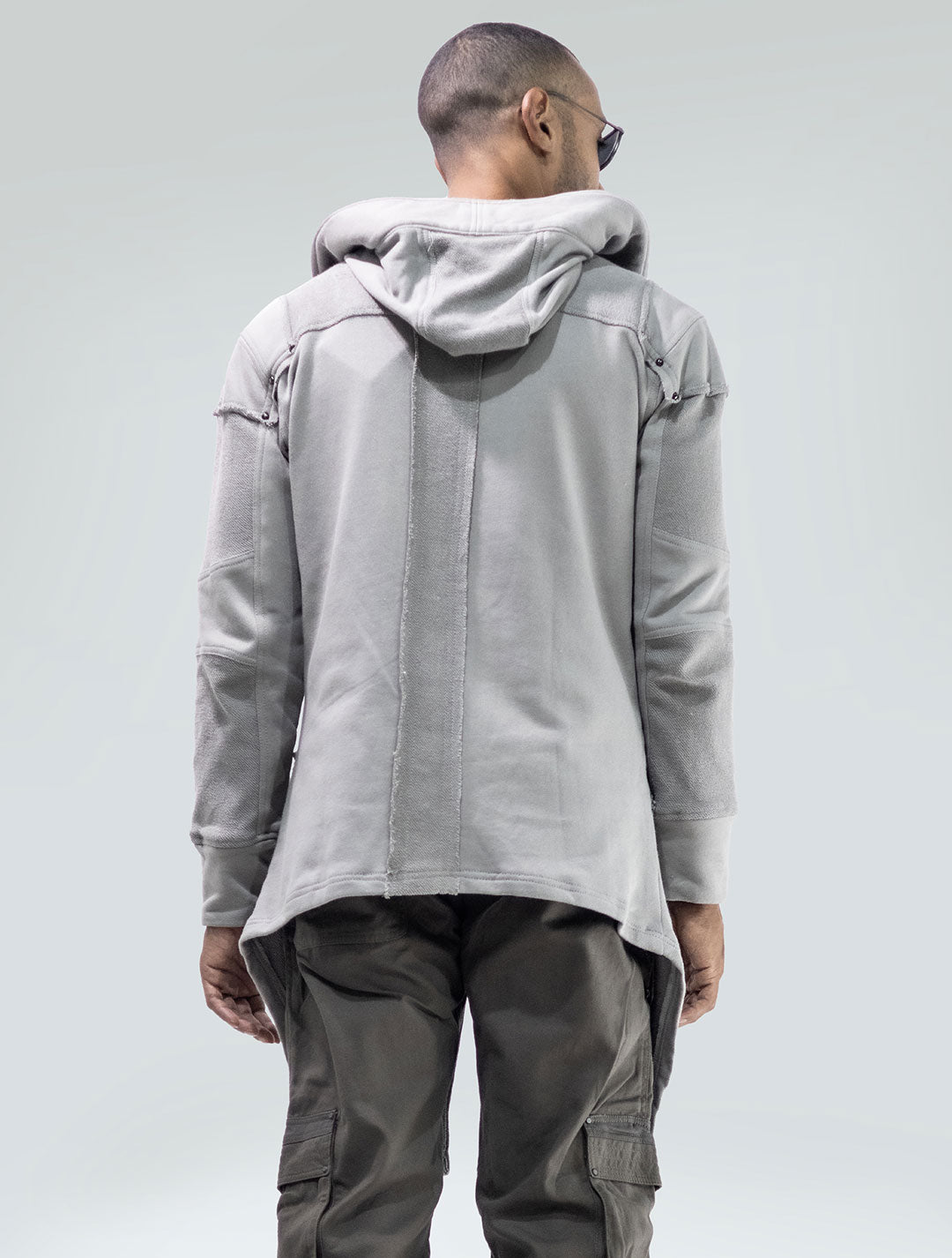Danzig 100% Cotton Hooded Coat - Psylo Fashion