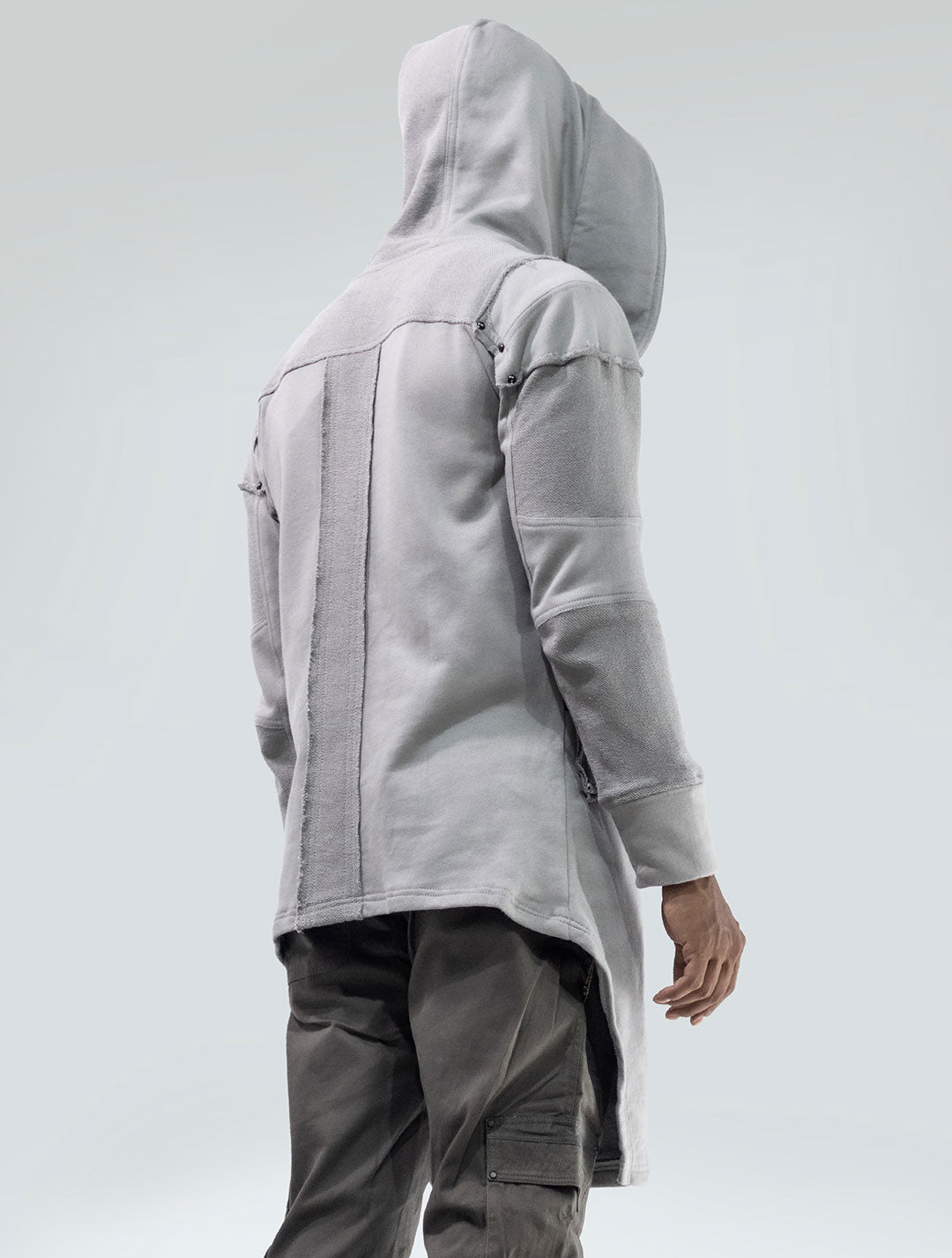 Danzig 100% Cotton Hooded Coat - Psylo Fashion