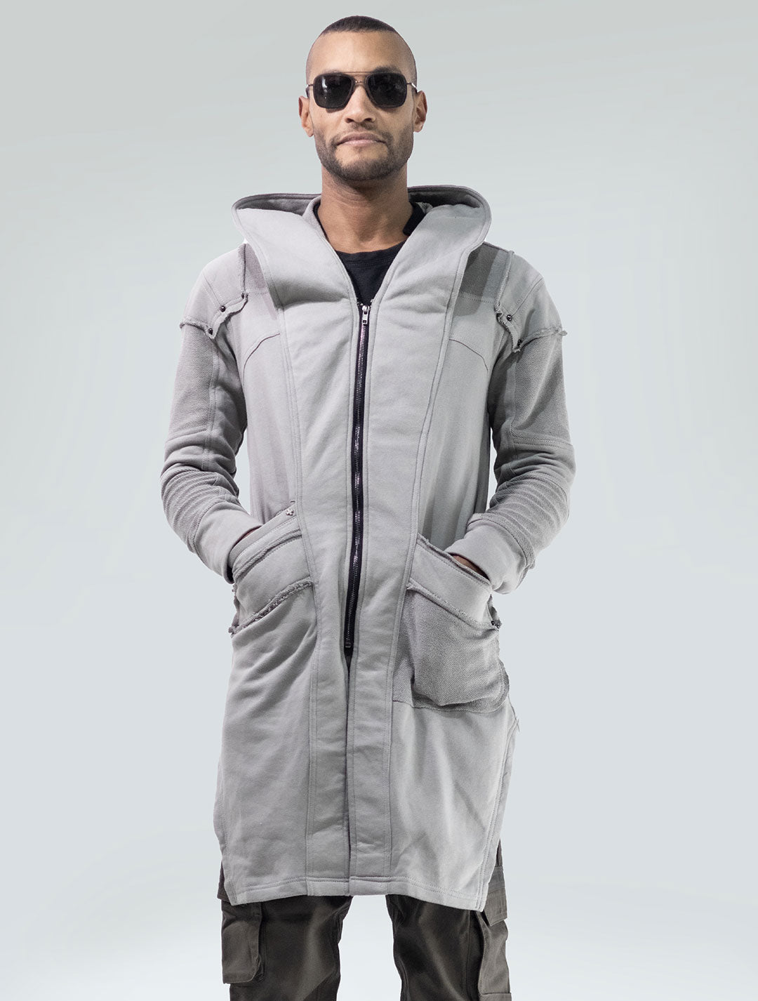 Danzig 100% Cotton Hooded Coat - Psylo Fashion