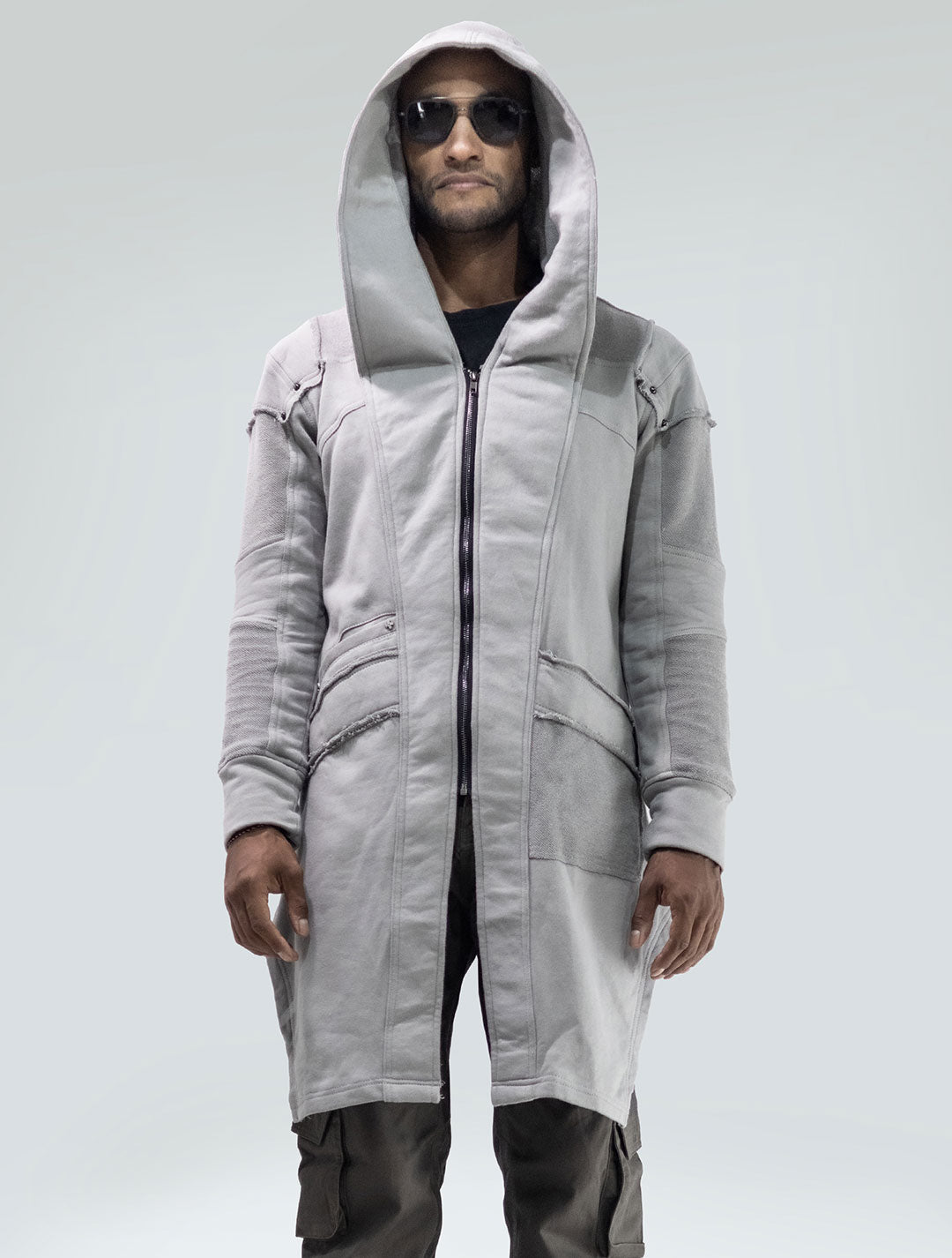 Danzig 100% Cotton Hooded Coat - Psylo Fashion