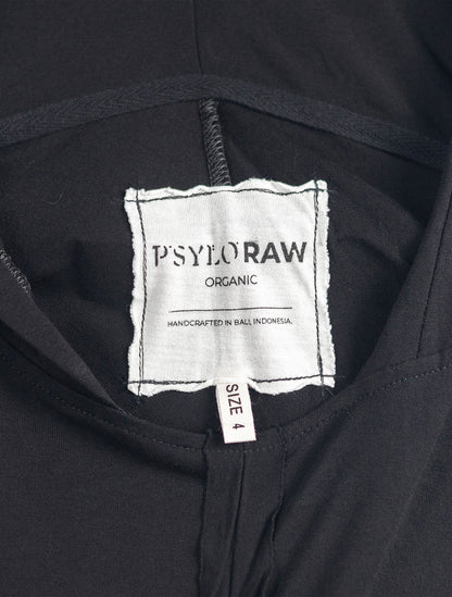 'Dragonfly' 100% Bamboo Sleeveless Hoodie - Psylo Fashion