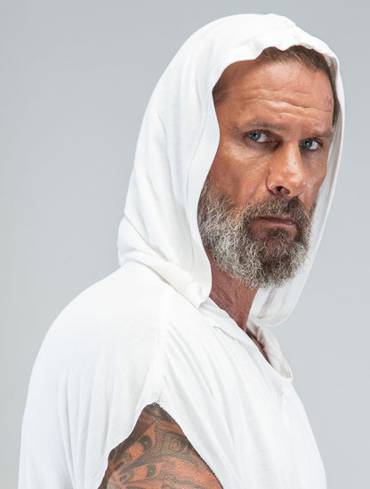 'Dragonfly' 100% Bamboo Sleeveless Hoodie - Psylo Fashion