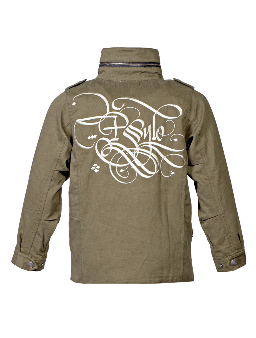 Embroidered Jacket (Kids) - Psylo Fashion