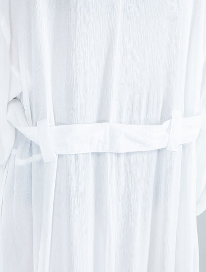 Ethnic Rmx Long Kimono - Psylo Fashion