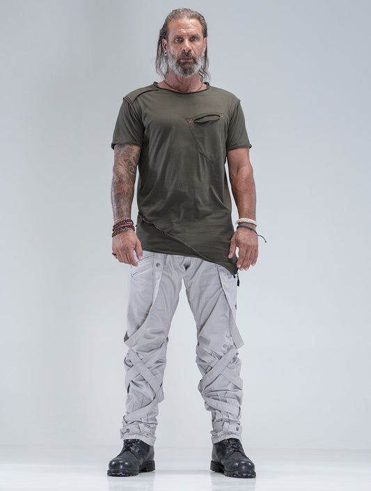 Falcon Asymmetric Tee - Psylo Fashion