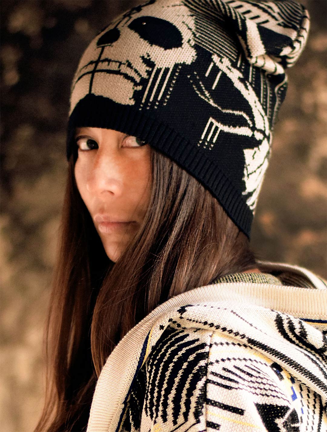 Fatality Unisex Beanie Hat by EGOSYSTEMA - Psylo Fashion