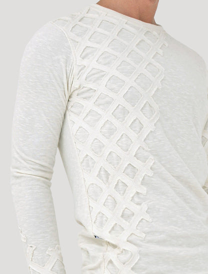 'Gauda' off white Sweater - Psylo Fashion