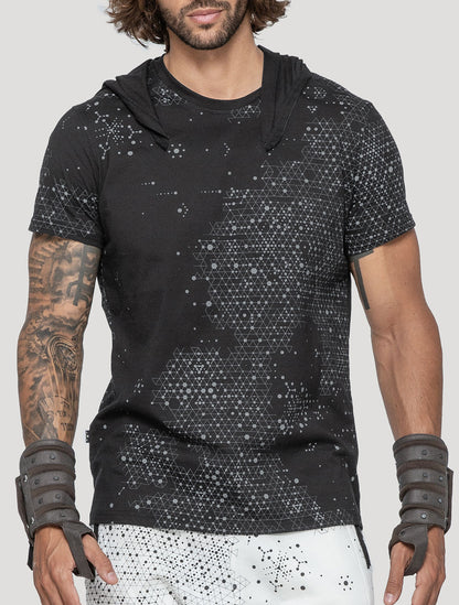 'Holo' 100% Bamboo Hoodie Tee by Psylo Fashion