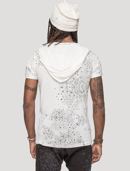'Holo' 100% Bamboo Hoodie Tee by Psylo Fashion