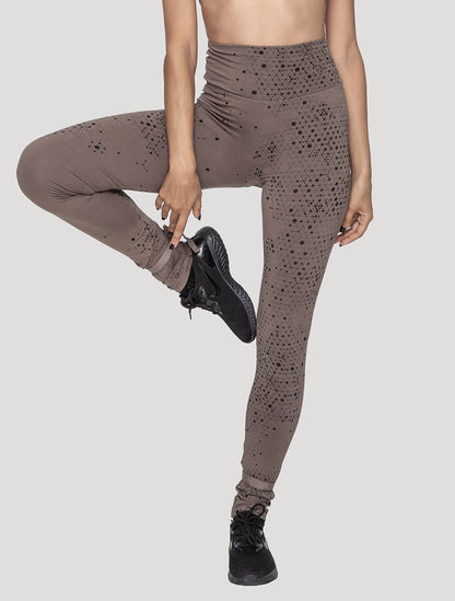 'Holo' Organic Cotton - Bamboo High-Waist Leggings - Psylo Fashion