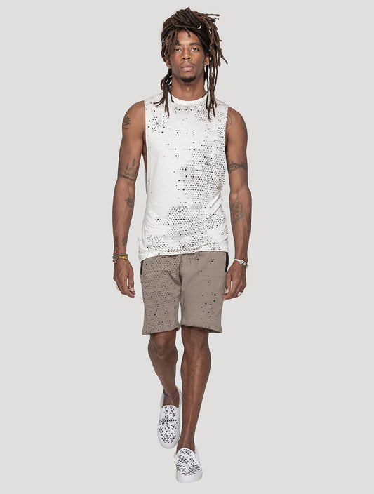 Holo Sleeveless Tee - Psylo Fashion
