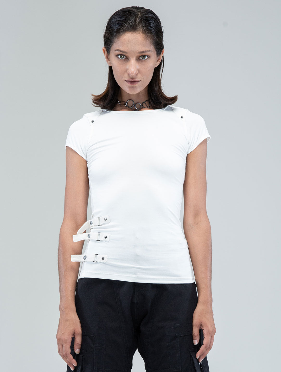 'Jett' Short Sleeves Top - Psylo Fashion