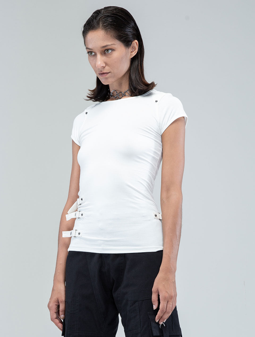 'Jett' Short Sleeves Top - Psylo Fashion